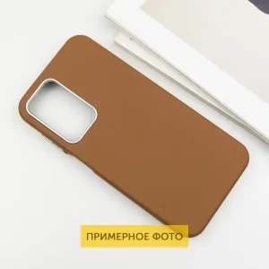 Чехол Leather Case Metal Buttons для Samsung Galaxy S24 Ultra Brown