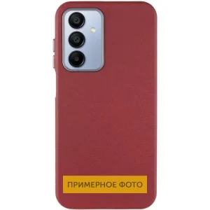 Чехол Leather Case Metal Buttons для Samsung Galaxy S24 Ultra Red
