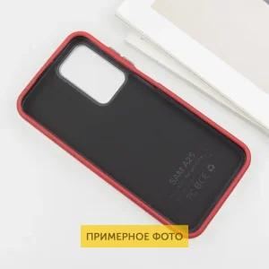 Чехол Leather Case Metal Buttons для Samsung Galaxy S24 Ultra Red
