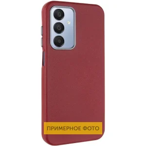 Чехол Leather Case Metal Buttons для Samsung Galaxy S24 Ultra Red