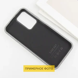 Чехол Leather Case Metal Buttons для Samsung Galaxy S24 Ultra Titanium Gray