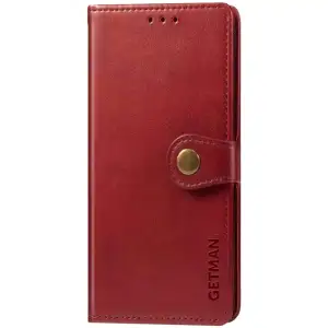 Колір: Червоний - Чохол Getman Gallant PU Case для Xiaomi Redmi 13C, Poco C65 Red