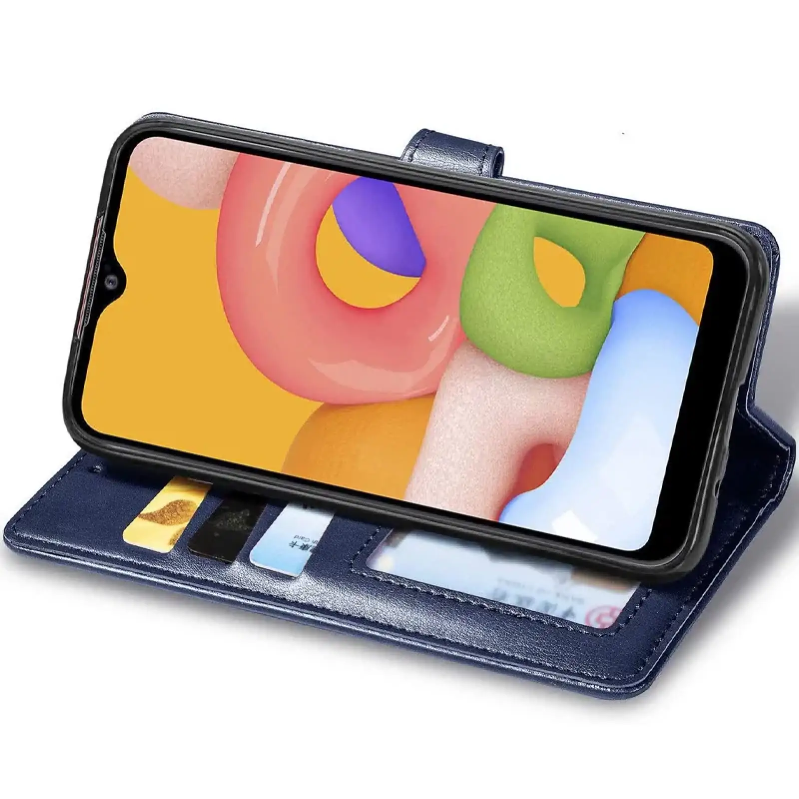 Чохол Getman Gallant PU Case для Xiaomi Redmi 13C, Poco C65 Blue