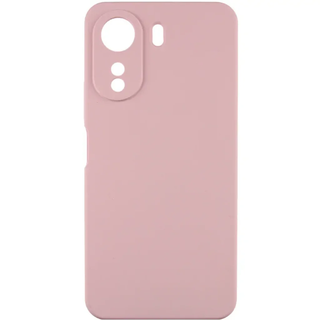 Чохол Silicone Cover Lakshmi Full Camera (AA) для Xiaomi Redmi 13C, Poco C65 Pink Sand