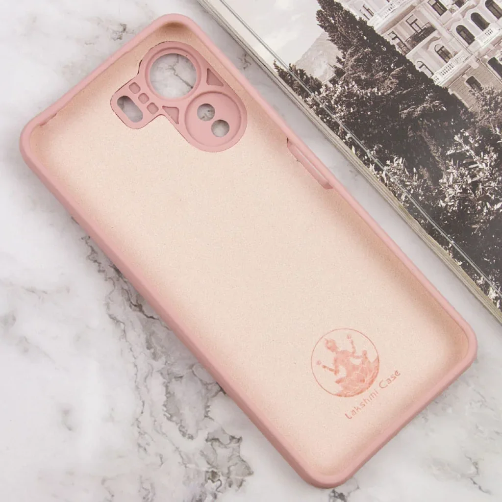 Чохол Silicone Cover Lakshmi Full Camera (AA) для Xiaomi Redmi 13C, Poco C65 Pink Sand
