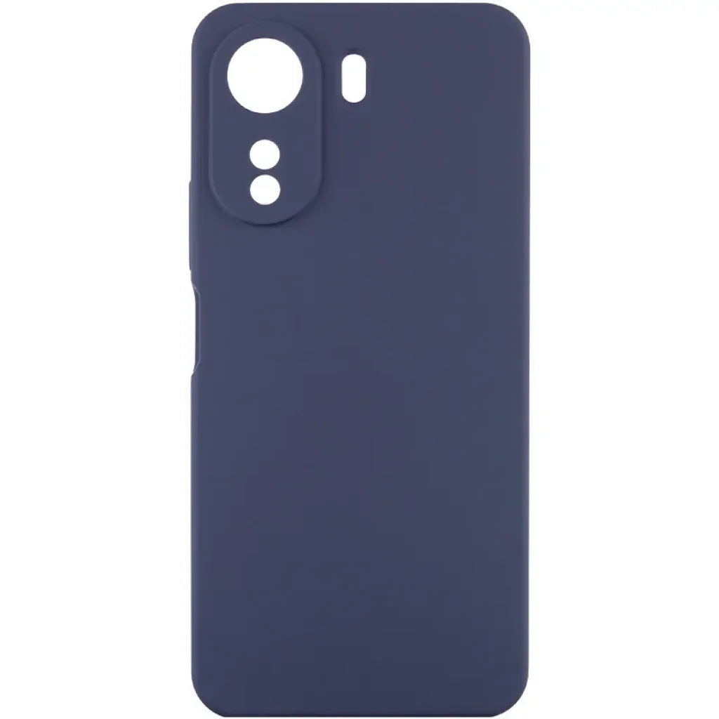 Чохол Silicone Cover Lakshmi Full Camera (AA) для Xiaomi Redmi 13C, Poco C65 Midnight Blue
