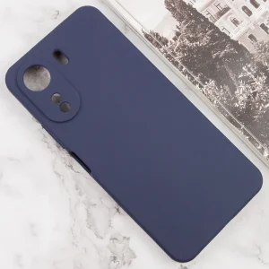 Чохол Silicone Cover Lakshmi Full Camera (AA) для Xiaomi Redmi 13C, Poco C65 Midnight Blue