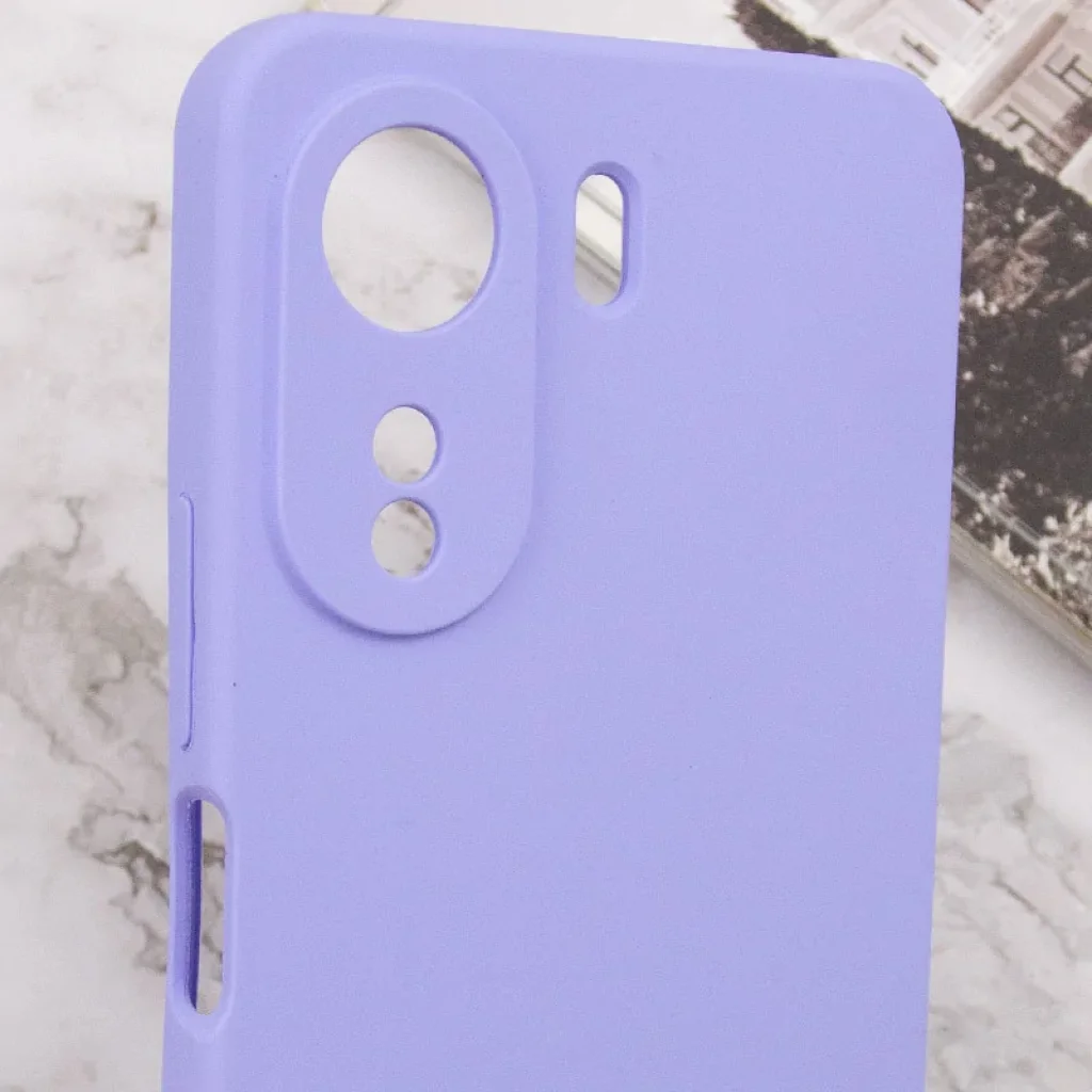 Чехол Silicone Cover Lakshmi Full Camera (AA) для Xiaomi Redmi 13C, Poco C65 Dasheen