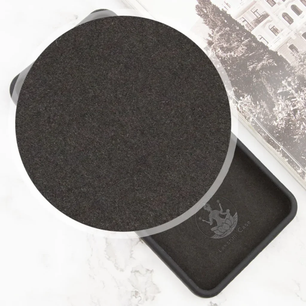 Чехол Silicone Cover Lakshmi Full Camera (AA) для Xiaomi Redmi 13C, Poco C65 Black