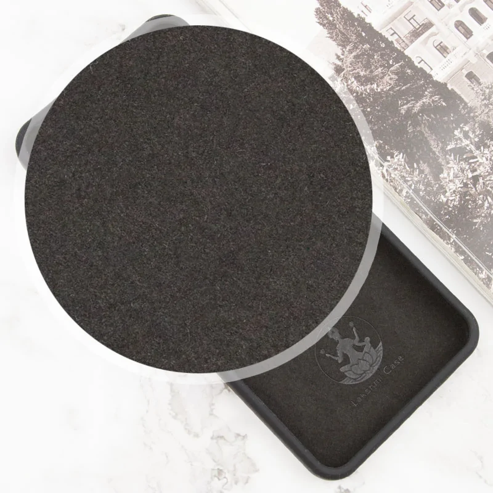 Чехол Silicone Cover Lakshmi Full Camera (AA) для Xiaomi Redmi 13C, Poco C65 Black