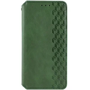 Цвет: Зеленый - Чехол Getman Cubic PU Case для Samsung Galaxy A15 4G/5G Green
