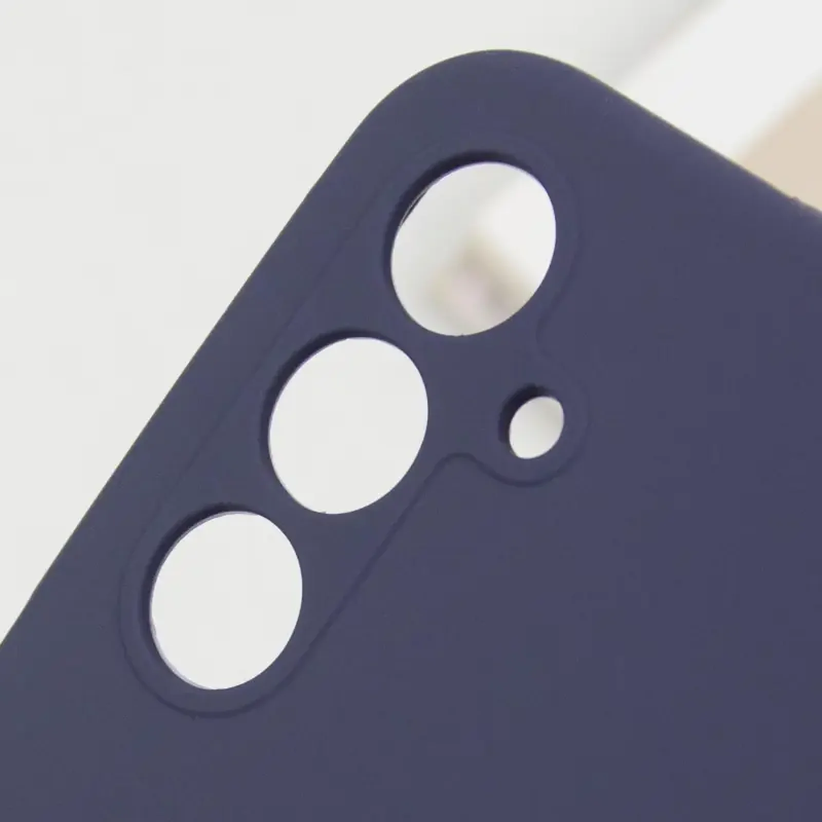 Чехол Silicone Cover Lakshmi Full Camera (AA) для Samsung Galaxy A15 4G/5G, Samsung Galaxy M15 5G Midnight Blue