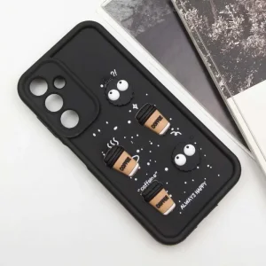 Чехол TPU Toys Case для Samsung Galaxy A15 4G/5G Black Always Happy