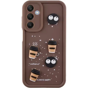 Чехол TPU Toys Case для Samsung Galaxy A15 4G/5G Brown Always Happy
