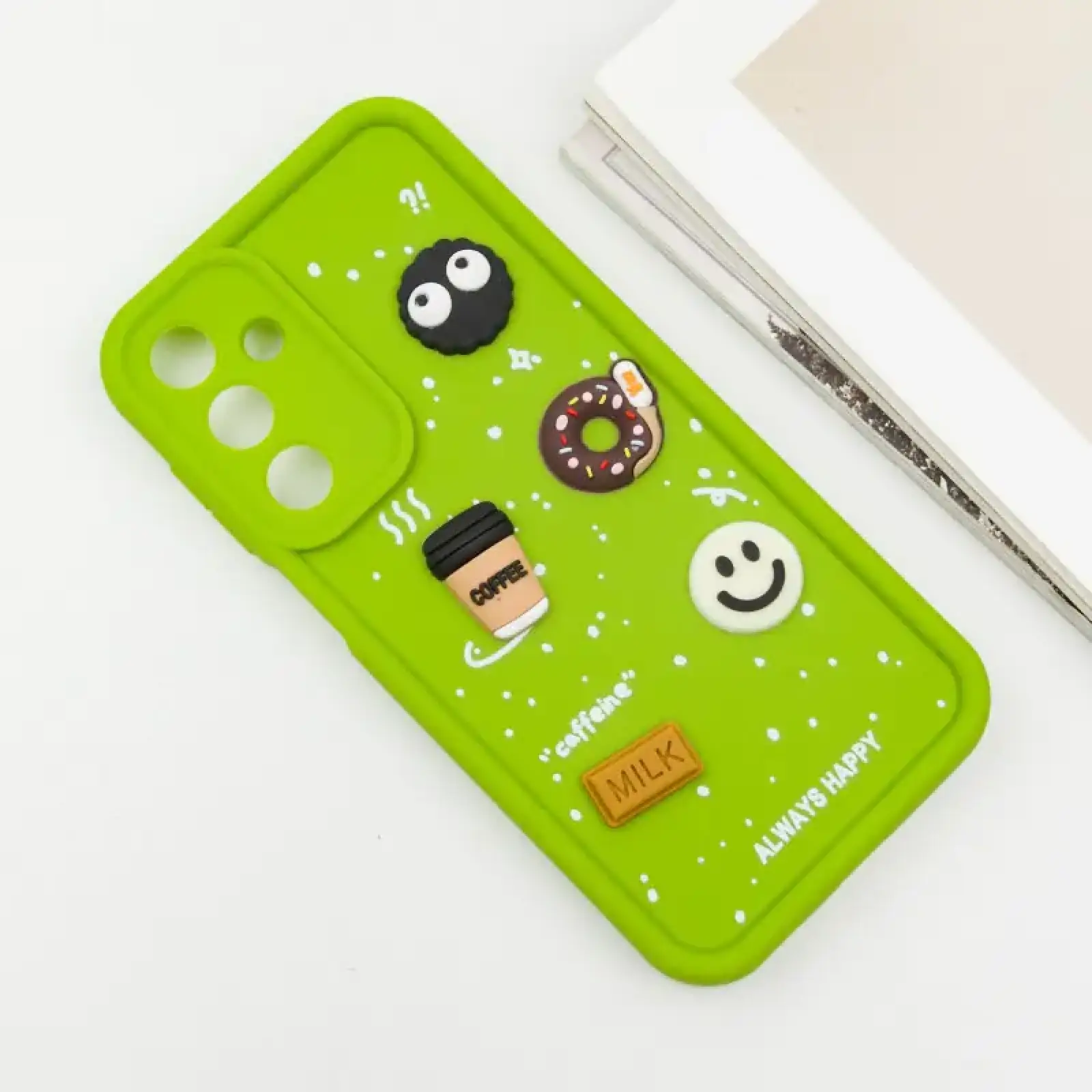 Чохол TPU Toys Case для Samsung Galaxy A15 4G/5G Light Green Always Happy