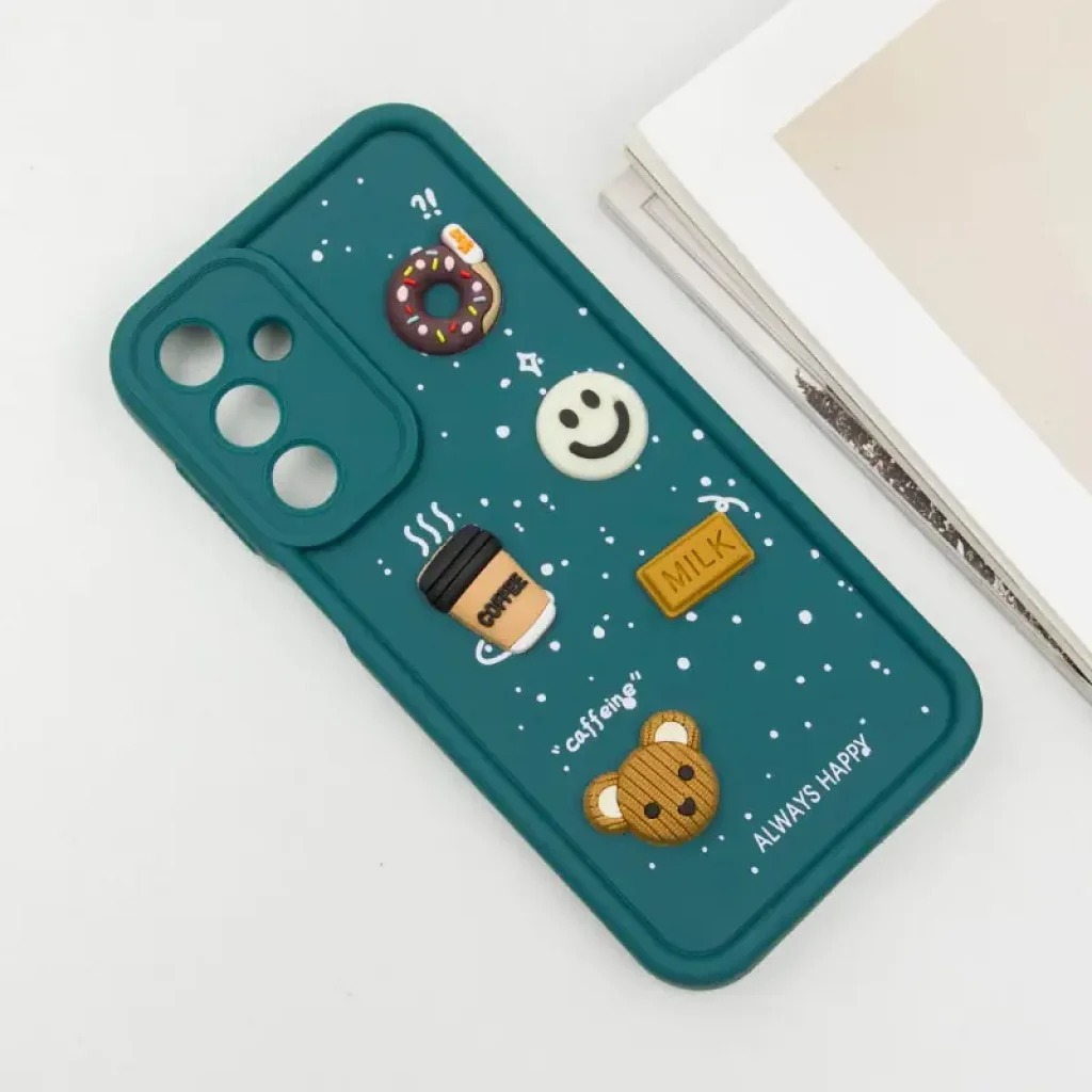 Чехол TPU Toys Case для Samsung Galaxy A15 4G/5G Pine Green Always Happy