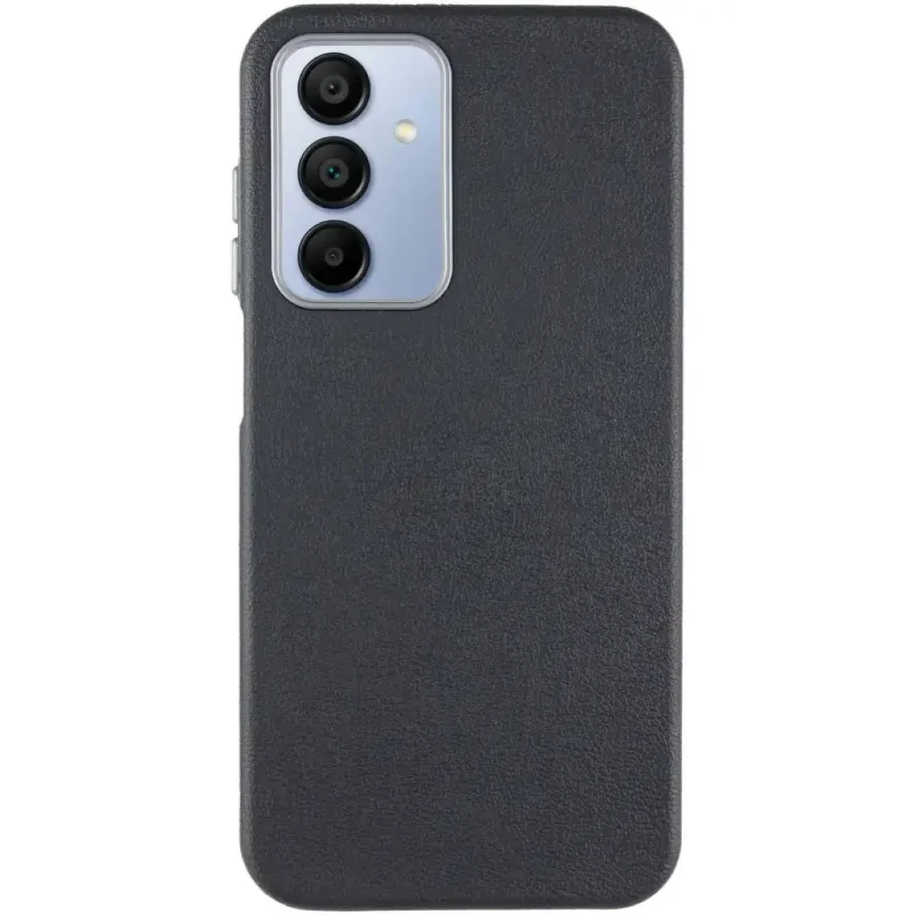 Чохол Leather Case Metal Buttons для Samsung Galaxy A15 4G/5G, Samsung Galaxy M15 5G Black
