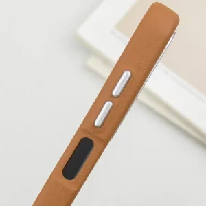 Чохол Leather Case Metal Buttons для Samsung Galaxy A15 4G/5G, Samsung Galaxy M15 5G Brown