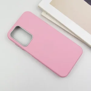 Чохол Leather Case Metal Buttons для Samsung Galaxy A15 4G/5G, Samsung Galaxy M15 5G Light Pink