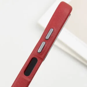 Чохол Leather Case Metal Buttons для Samsung Galaxy A15 4G/5G, Samsung Galaxy M15 5G Red