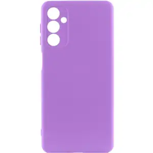 Цвет: Фиолетовый - Чехол Silicone Cover Lakshmi Full Camera (AA) для Samsung Galaxy A25 5G Purple