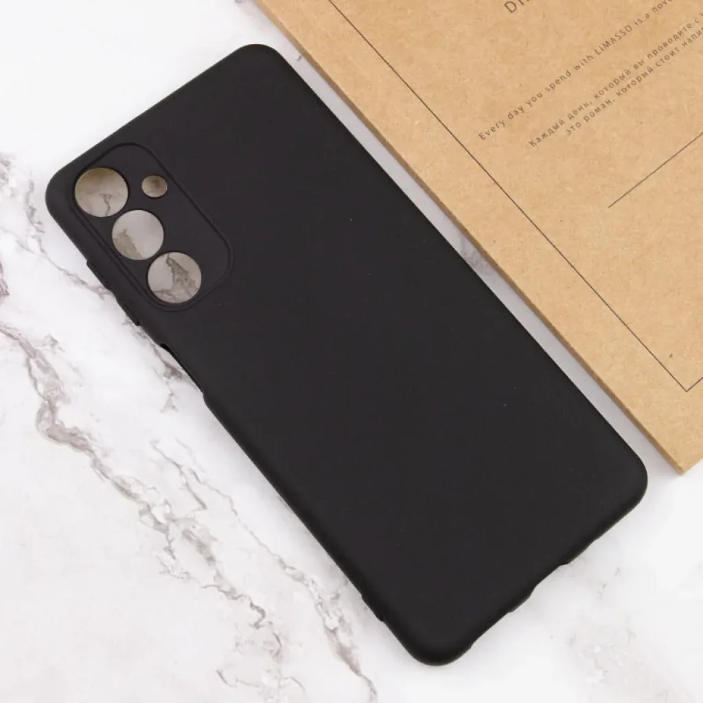 Чехол Silicone Cover Lakshmi Full Camera (AA) для Samsung Galaxy A25 5G Black