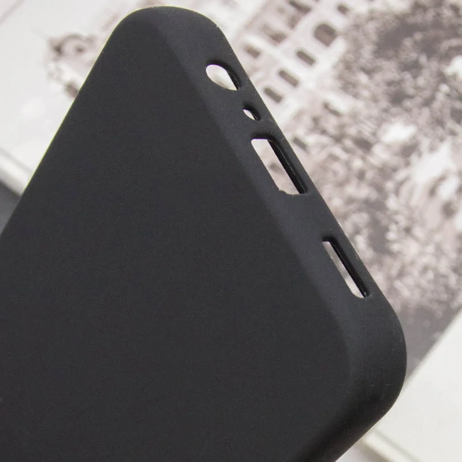 Чехол Silicone Cover Lakshmi Full Camera (AA) для Samsung Galaxy A25 5G Black