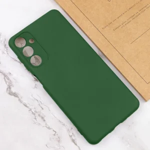 Чохол Silicone Cover Lakshmi Full Camera (AA) для Samsung Galaxy A25 5G Dark Green