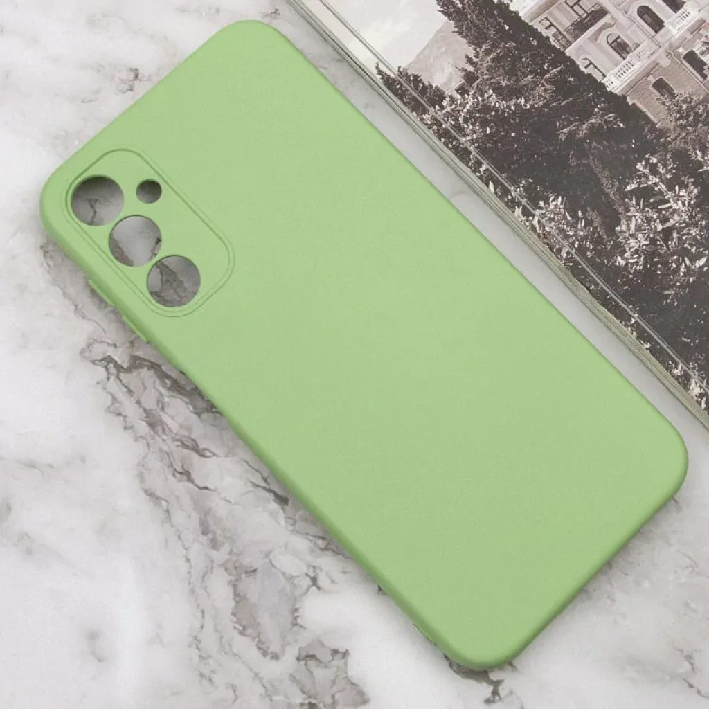 Чохол Silicone Cover Lakshmi Full Camera (AA) для Samsung Galaxy A25 5G Pistachio