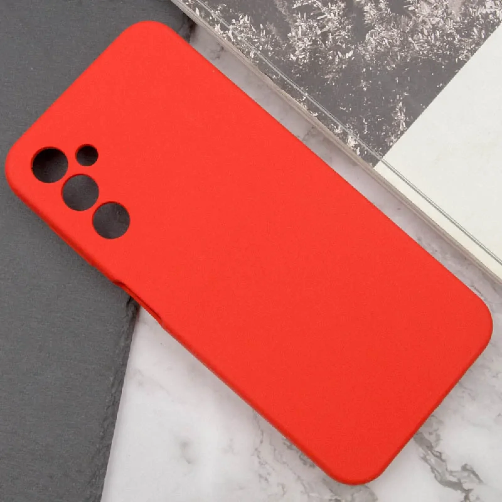 Чохол Silicone Cover Lakshmi Full Camera (AA) для Samsung Galaxy A25 5G Red