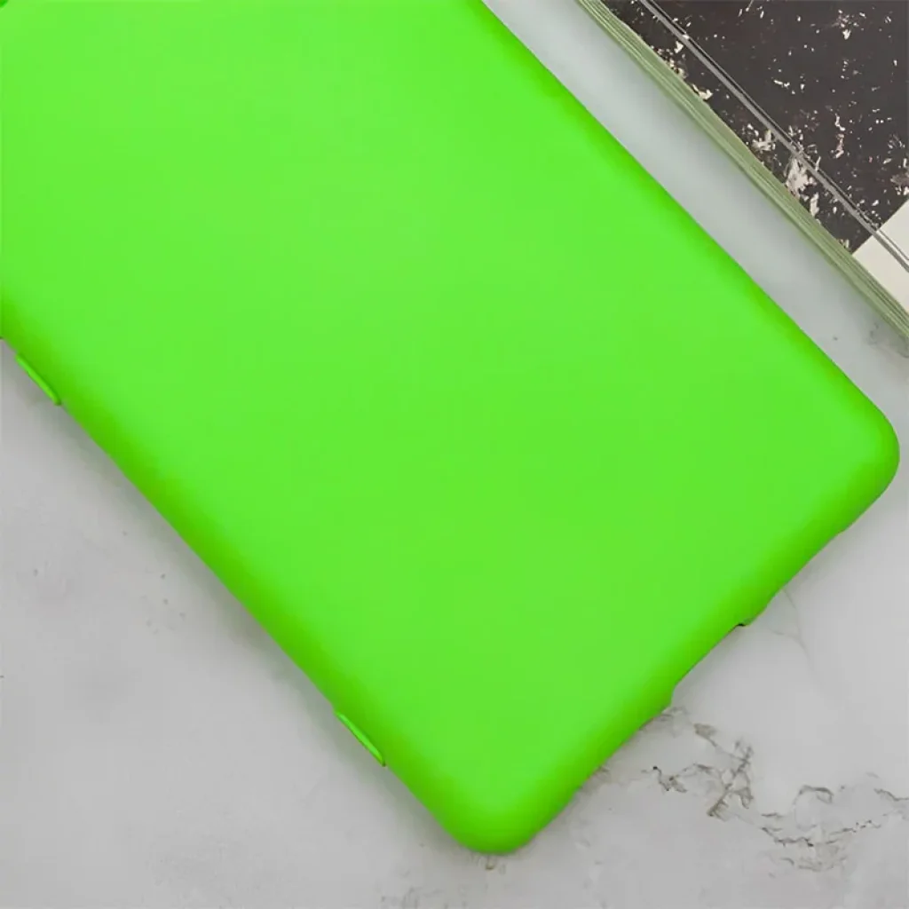 Чохол Silicone Cover Lakshmi Full Camera (AA) для Samsung Galaxy A25 5G Neon Green