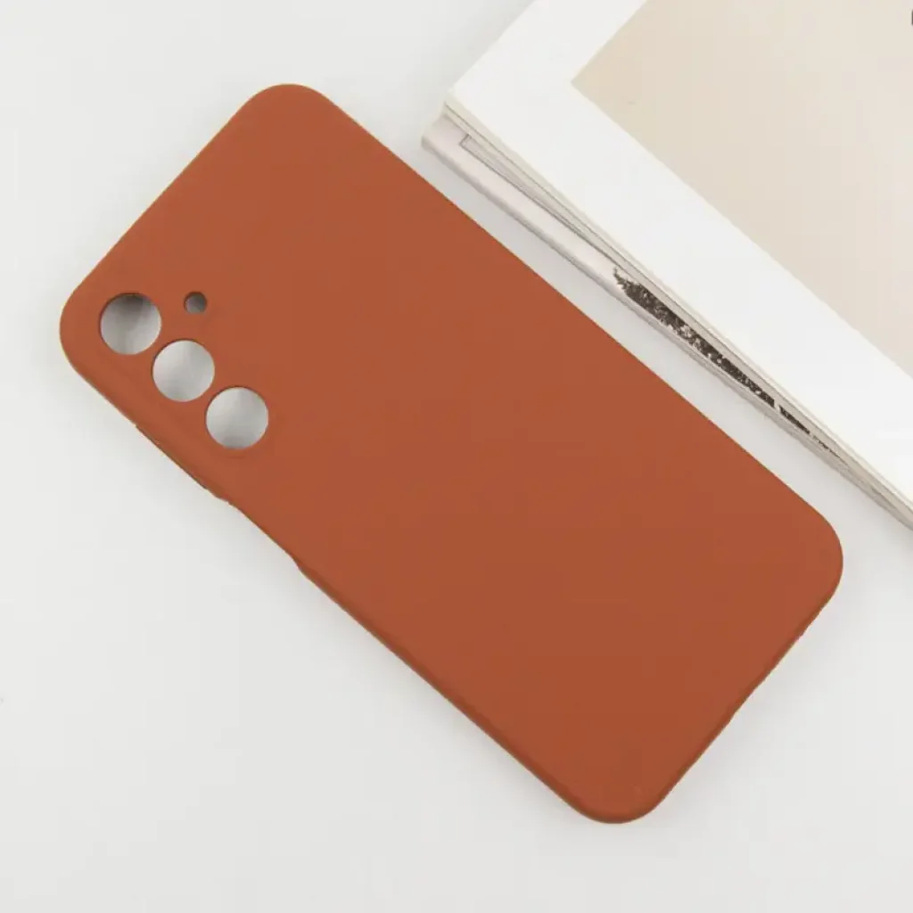 Чохол Silicone Cover Lakshmi Full Camera (AA) для Samsung Galaxy A25 5G Brown