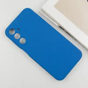 Чехол Silicone Cover Lakshmi Full Camera (AA) для Samsung Galaxy A25 5G Navy Blue
