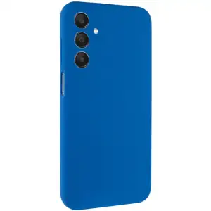 Цвет: Синий - Чехол Silicone Cover Lakshmi Full Camera (AA) для Samsung Galaxy A25 5G Navy Blue