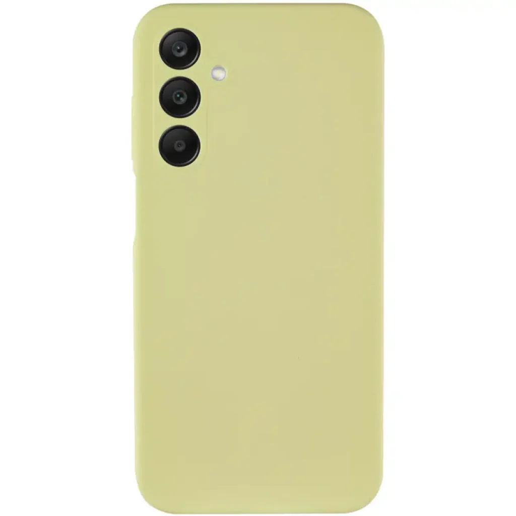 Чохол Silicone Cover Lakshmi Full Camera (AA) для Samsung Galaxy A25 5G Mellow Yellow