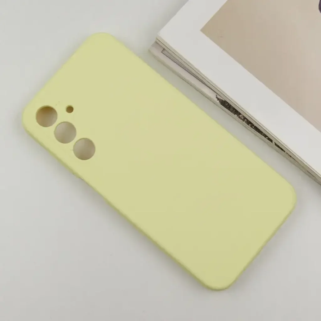 Чохол Silicone Cover Lakshmi Full Camera (AA) для Samsung Galaxy A25 5G Mellow Yellow