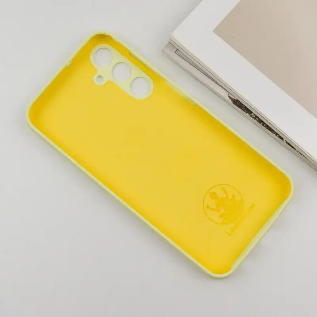 Чохол Silicone Cover Lakshmi Full Camera (AA) для Samsung Galaxy A25 5G Mellow Yellow
