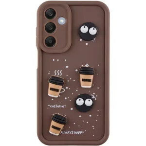 Чехол TPU Toys Case для Samsung Galaxy A25 5G Brown Always Happy