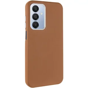 Чохол Leather Case Metal Buttons для Samsung Galaxy A25 5G Brown