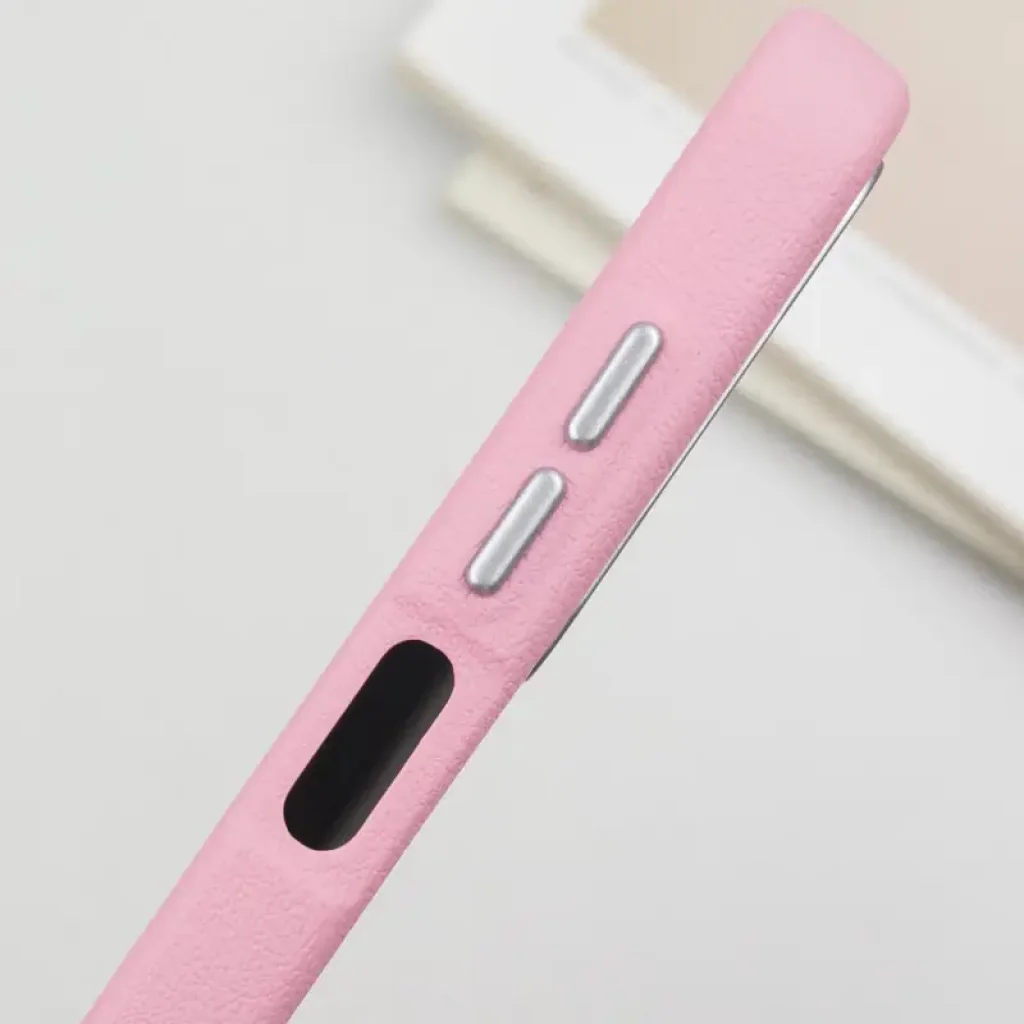 Чохол Leather Case Metal Buttons для Samsung Galaxy A25 5G Light Pink