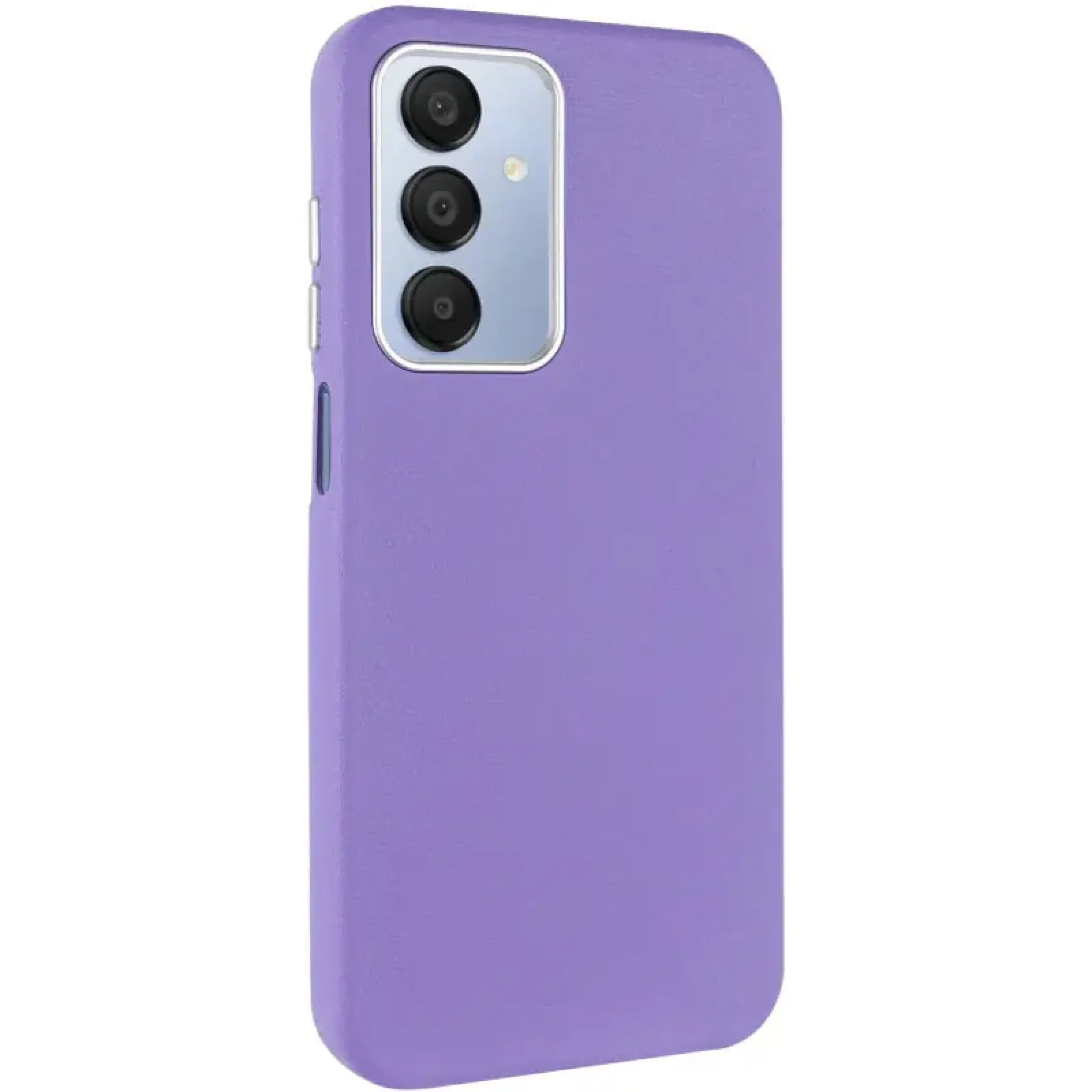 Чохол Leather Case Metal Buttons для Samsung Galaxy A25 5G Light Purple
