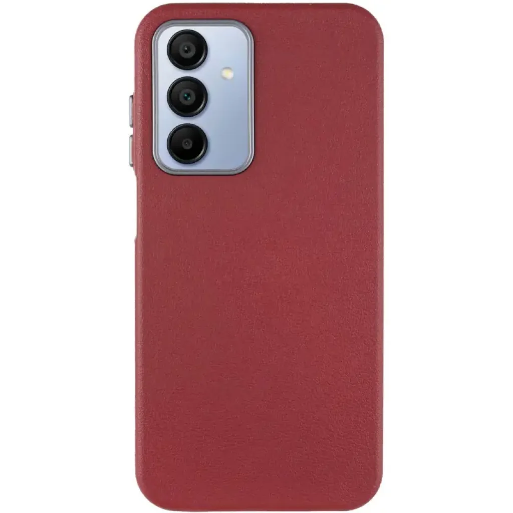 Чехол Leather Case Metal Buttons для Samsung Galaxy A25 5G Red