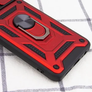 Чехол Camshield Serge Ring для Xiaomi Redmi Note 13 Pro 4G, Xiaomi Redmi Note 14s, Poco M6 Pro 4G Red
