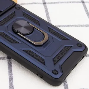 Чехол Camshield Serge Ring для Xiaomi Redmi Note 13 Pro 4G, Xiaomi Redmi Note 14s, Poco M6 Pro 4G Blue