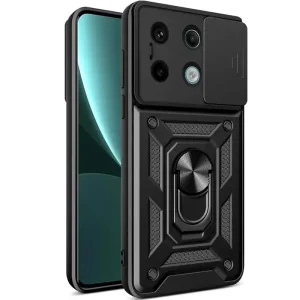 Чехол Camshield Serge Ring для Xiaomi Redmi Note 13 Pro 4G, Xiaomi Redmi Note 14s, Poco M6 Pro 4G Black