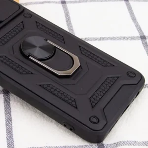 Чехол Camshield Serge Ring для Xiaomi Redmi Note 13 Pro 4G, Xiaomi Redmi Note 14s, Poco M6 Pro 4G Black