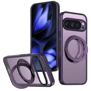 Цвет: Фиолетовый - Чехол TPU+PC Aura Fold для Google Pixel 9, Pixel 9 Pro, Pixel 10, Pixel 10 Pro Purple