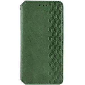 Колір: Зелений - Чохол Getman Cubic PU Case для Motorola Moto G24, Motorola Moto G04 Green