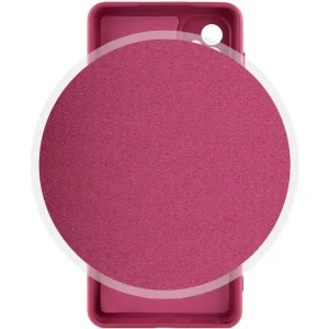 Чохол Silicone Cover Lakshmi Full Camera (AA) для Motorola Moto G24 Marsala