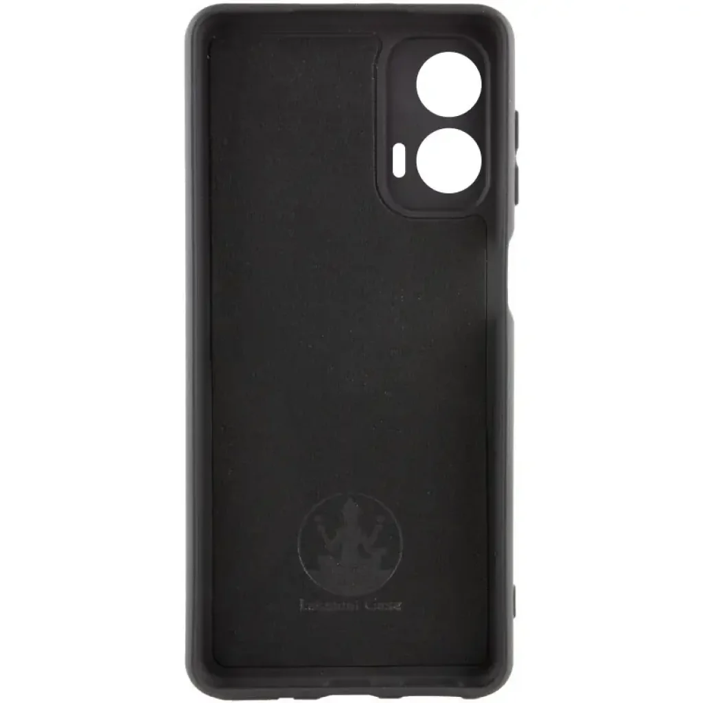 Чохол Silicone Cover Lakshmi Full Camera (AA) для Motorola Moto G24 Black